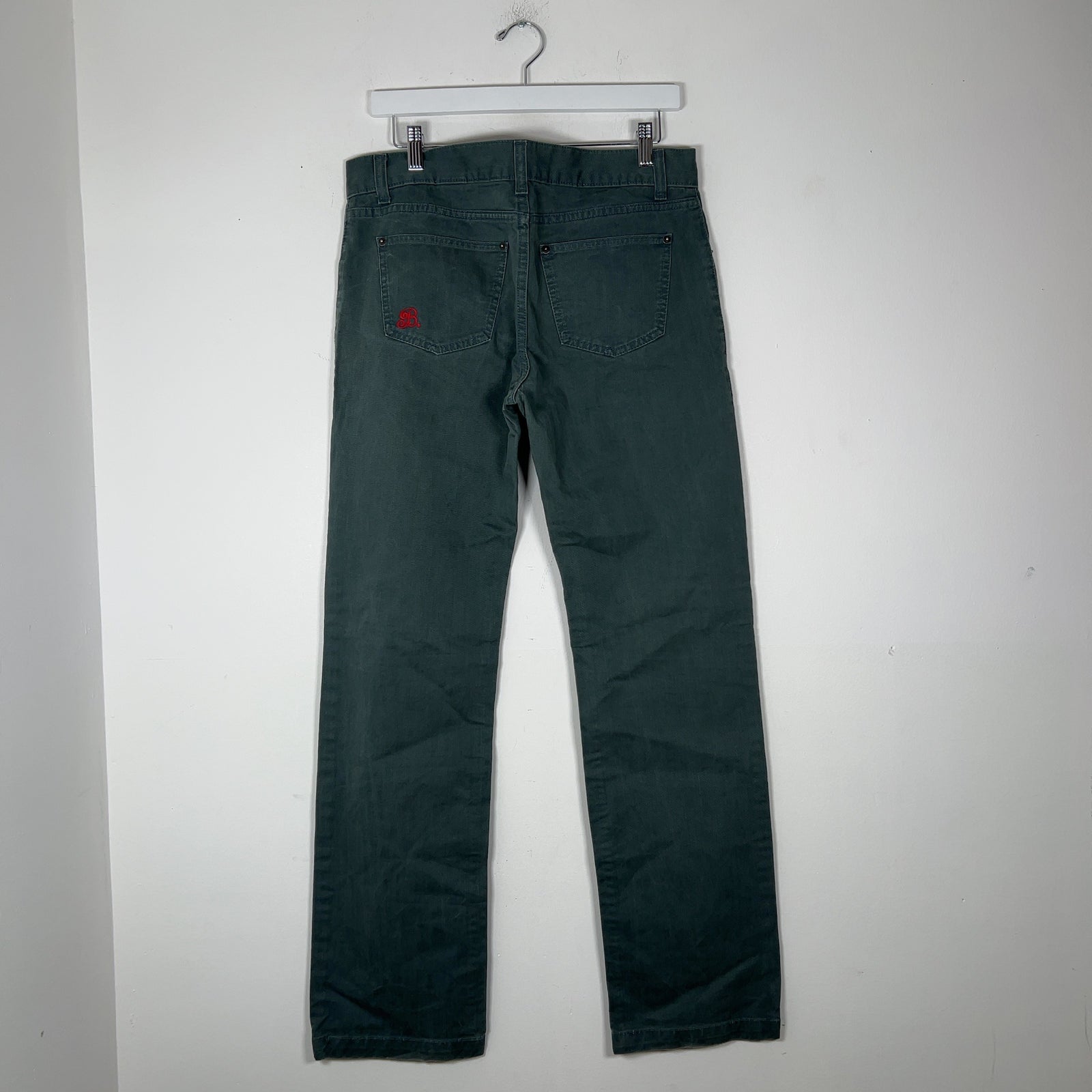 Balenciaga Vintage Straight Leg 5-Pocket Denim Jeans