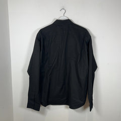Balenciaga Collar Logo Button Up Shirt