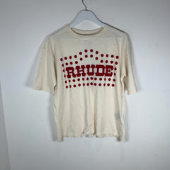 Rhude Polka Dot Logo Graphic T-Shirt