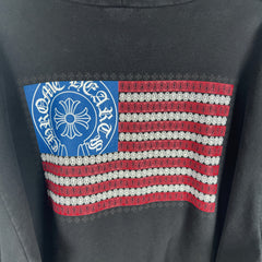 Chrome Hearts 'American Flag' Graphic Pullover Hoodie