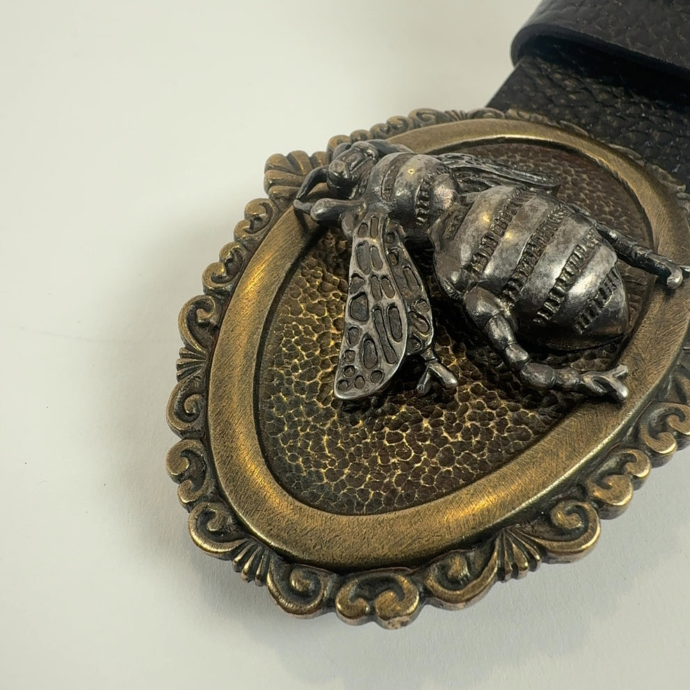 Dolce & Gabbana ‘Bee’ Ornament Oval Belt