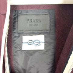 Prada 1/4 Zip Colorblock Hoodie