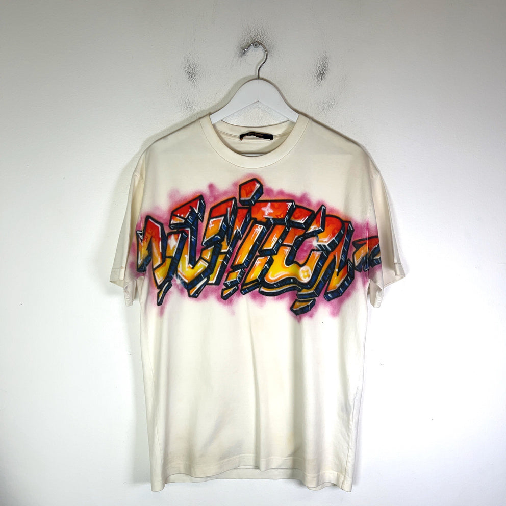 Louis Vuitton SS22 Virgil Abloh Graffiti T-Shirt