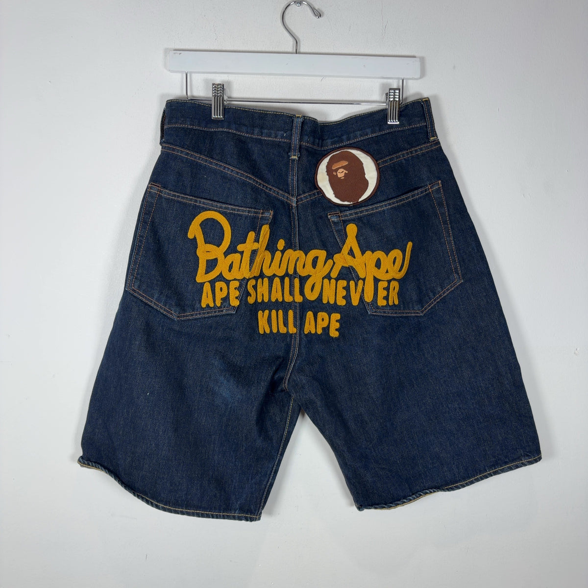 Bape Denim Shorts