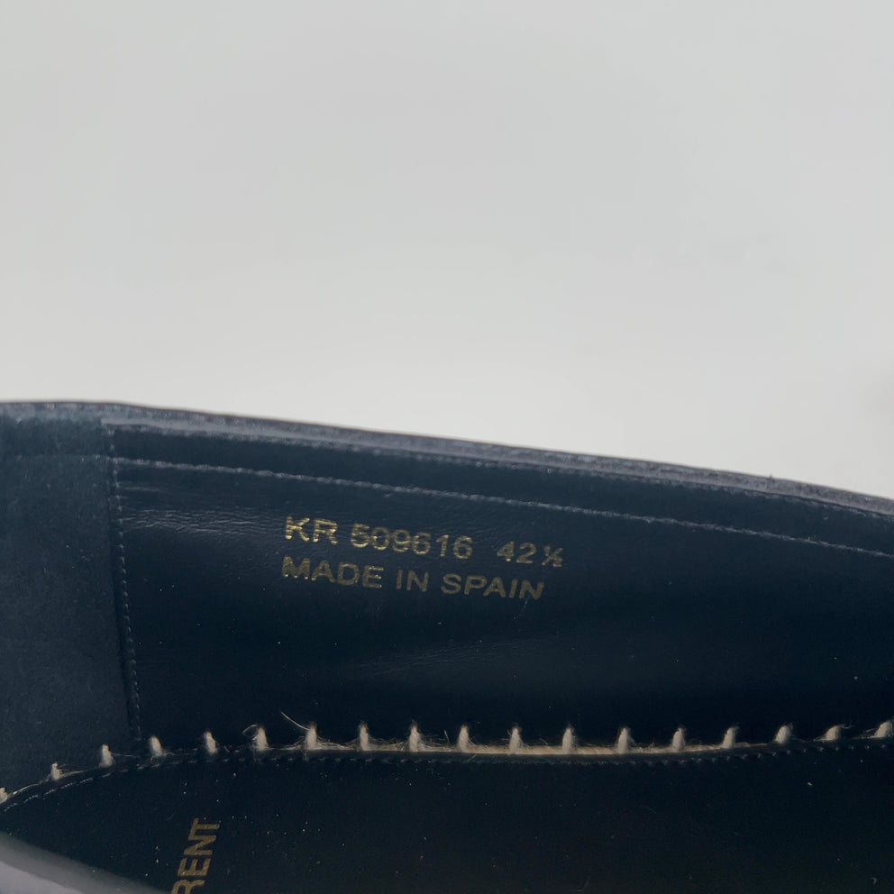 Saint Laurent 'YSL' Stitched Logo Espadrilles