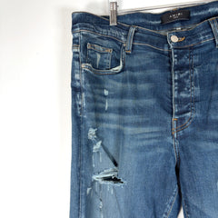 Amiri Diamond Stitch MX1 Jeans