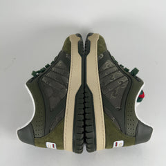 Gucci Re-Web Green GG Low Top Low Top Sneakers Size 11.5