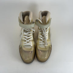 Louis Vuitton Transparent Hightop Sneakers