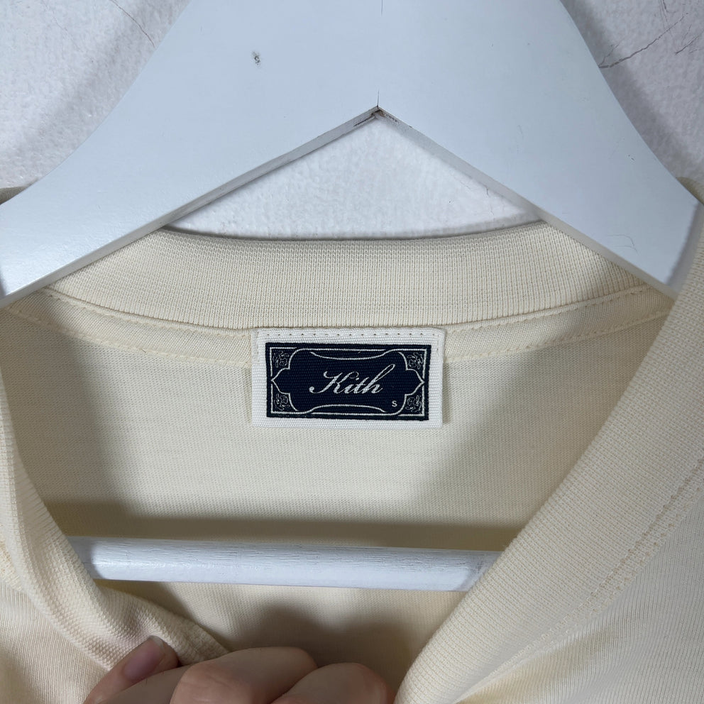 Kith Oversized Boxy Cream T-Shirt