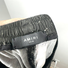 Amiri Army Stencil Silk Pants