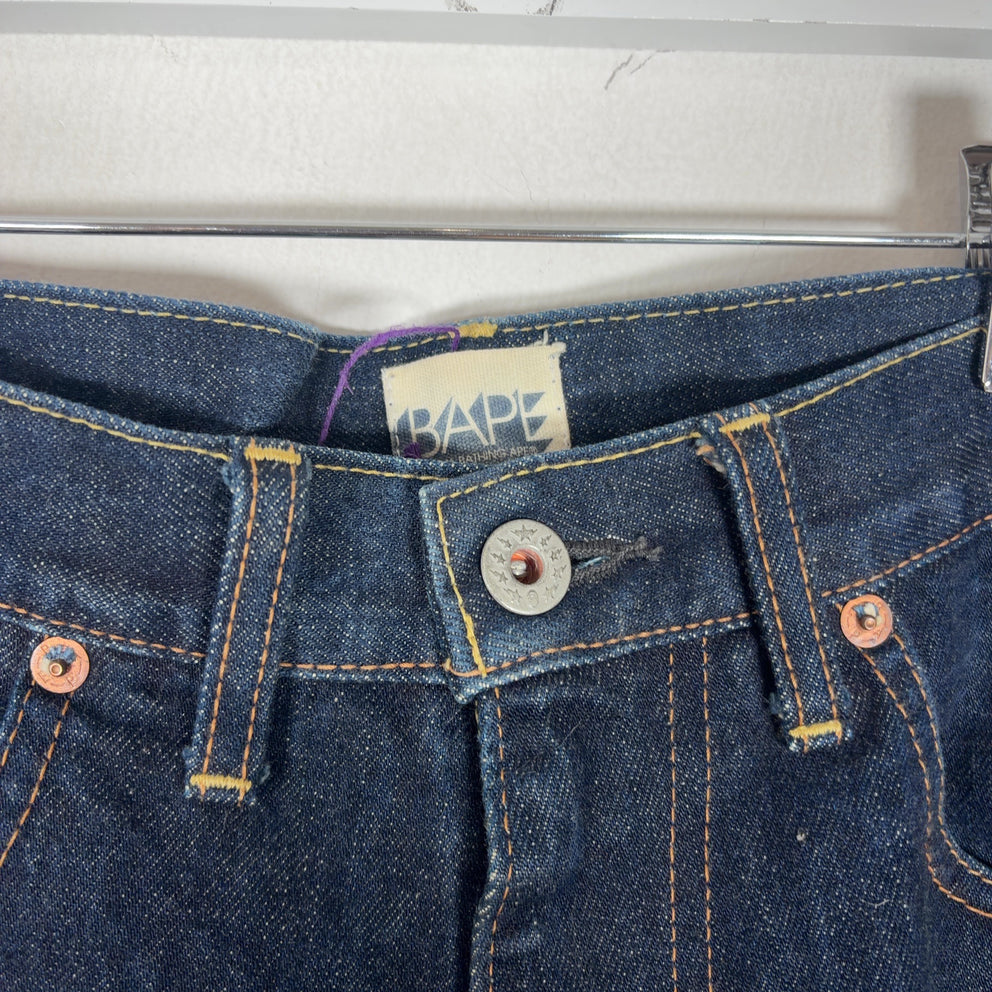 Bape Denim Shorts