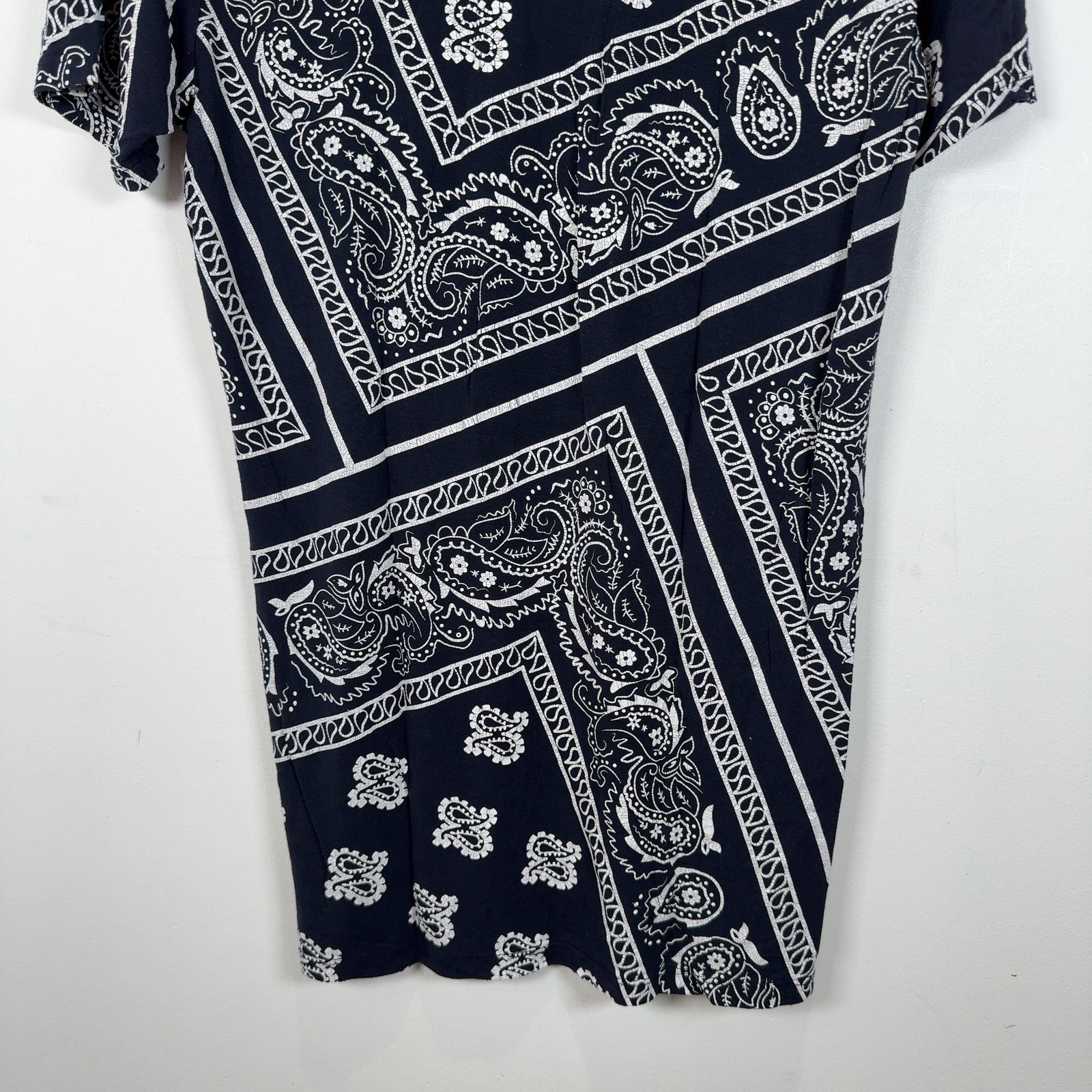 Rhude All Over Bandana Print T-Shirt
