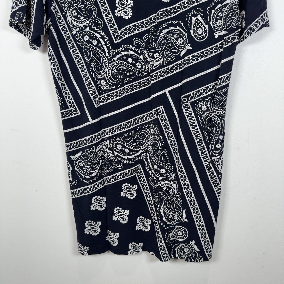 Rhude All Over Bandana Print T-Shirt