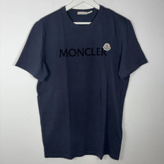 Moncler Logo Patch Graphic T-Shirt