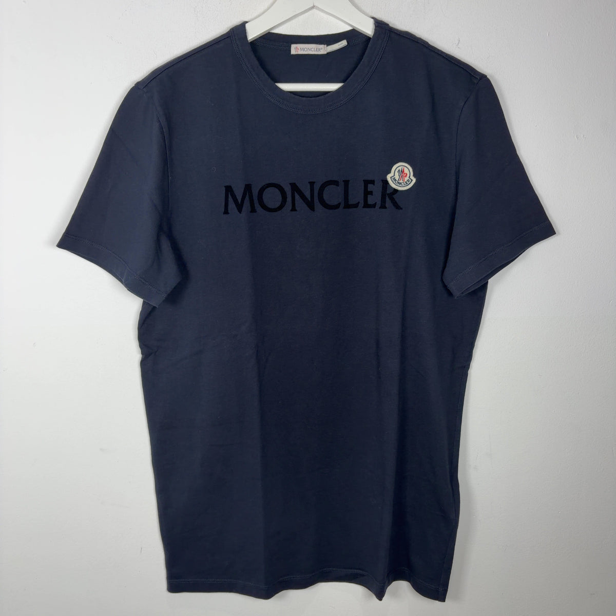 Moncler Logo Patch Graphic T-Shirt