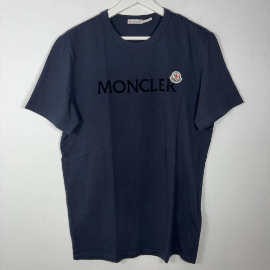 Moncler Logo Patch Graphic T-Shirt
