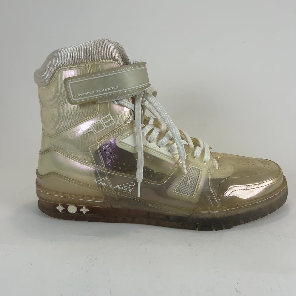Louis Vuitton Transparent Hightop Sneakers