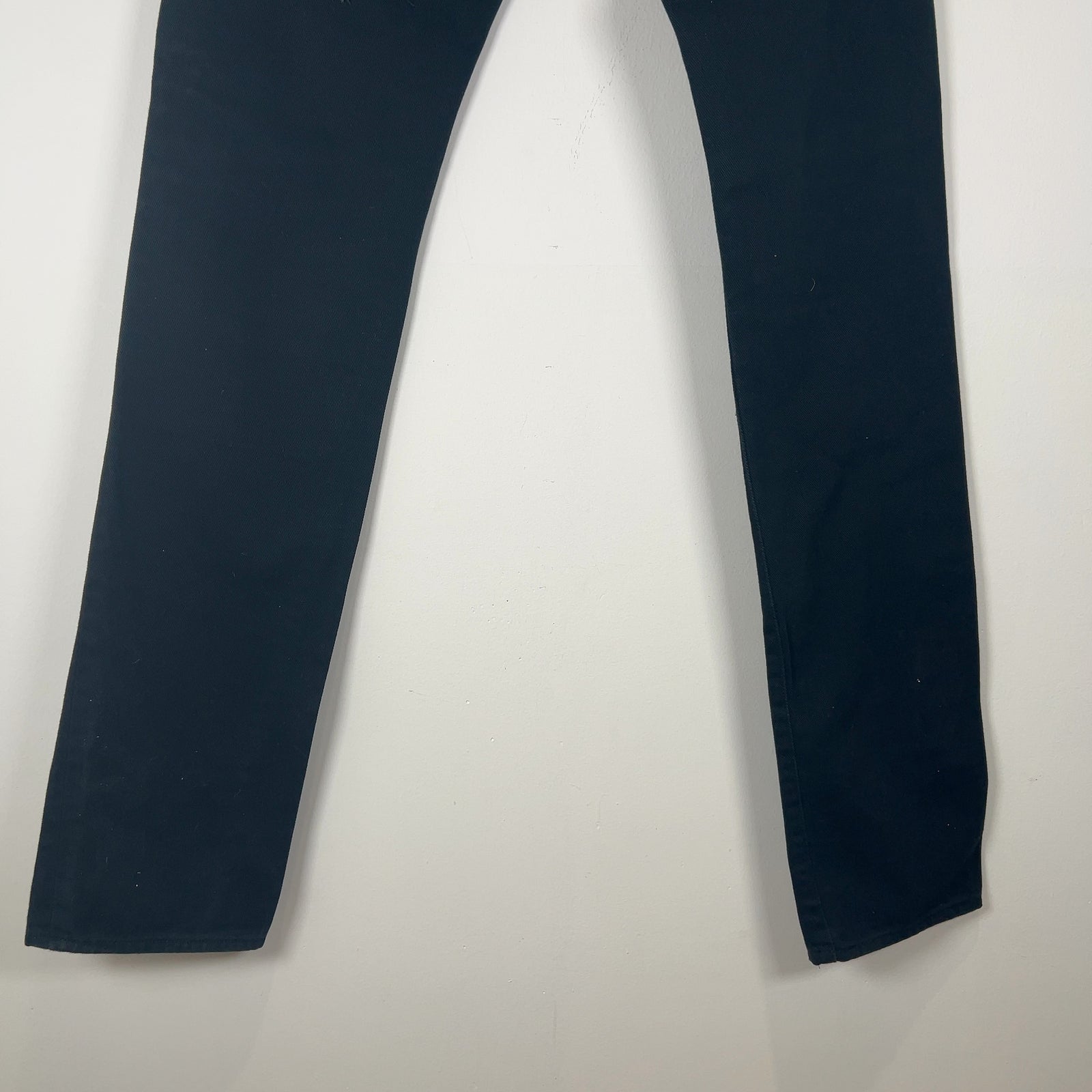 Dior AW07 'Navigate' Patchwork Black Jeans Size 29