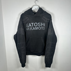 Satoshi Nakamoto Padded Logo Hoodie Size L