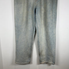 Supreme Embroidered 'New York' Denim Baggy Jeans