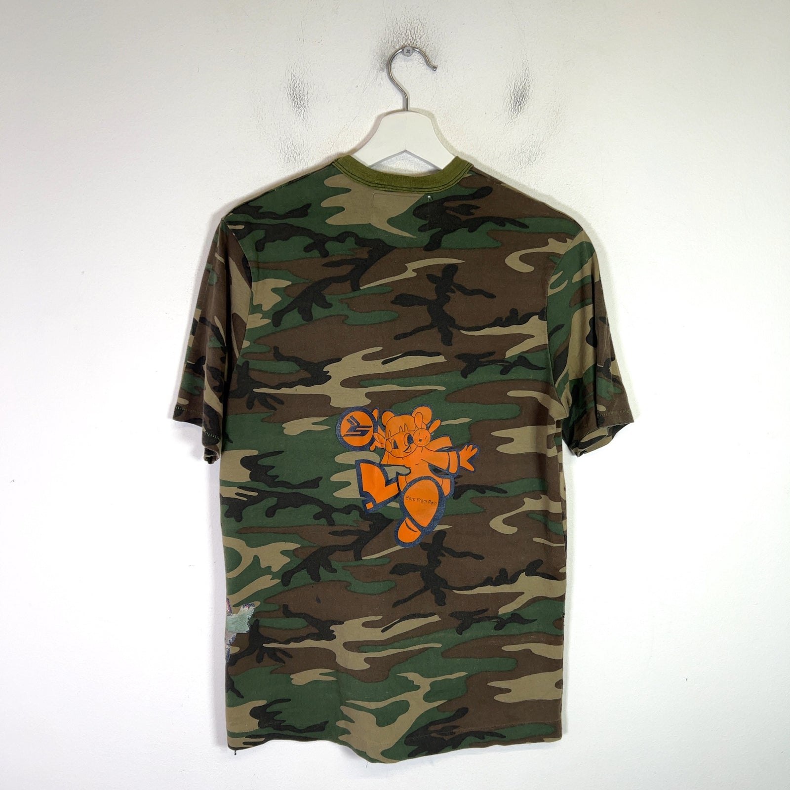 Sicko Camo 'Born From Pain' Osama Logo T-Shirt