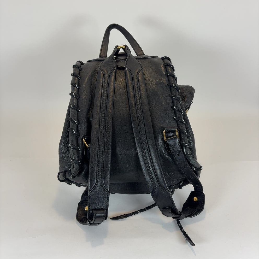 Acne Studios Rope Jungle Leather Backpack