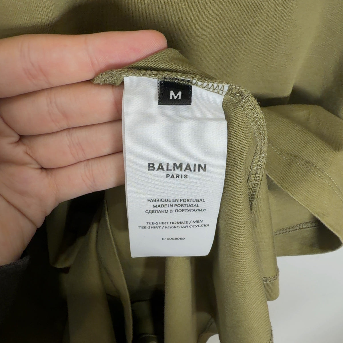 Balmain Small Logo Graphic T-Shirt
