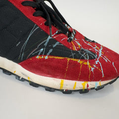 Maison Margiela Paint Splatter Lowtop Sneakers