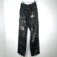 Amiri Army Stencil Silk Pants