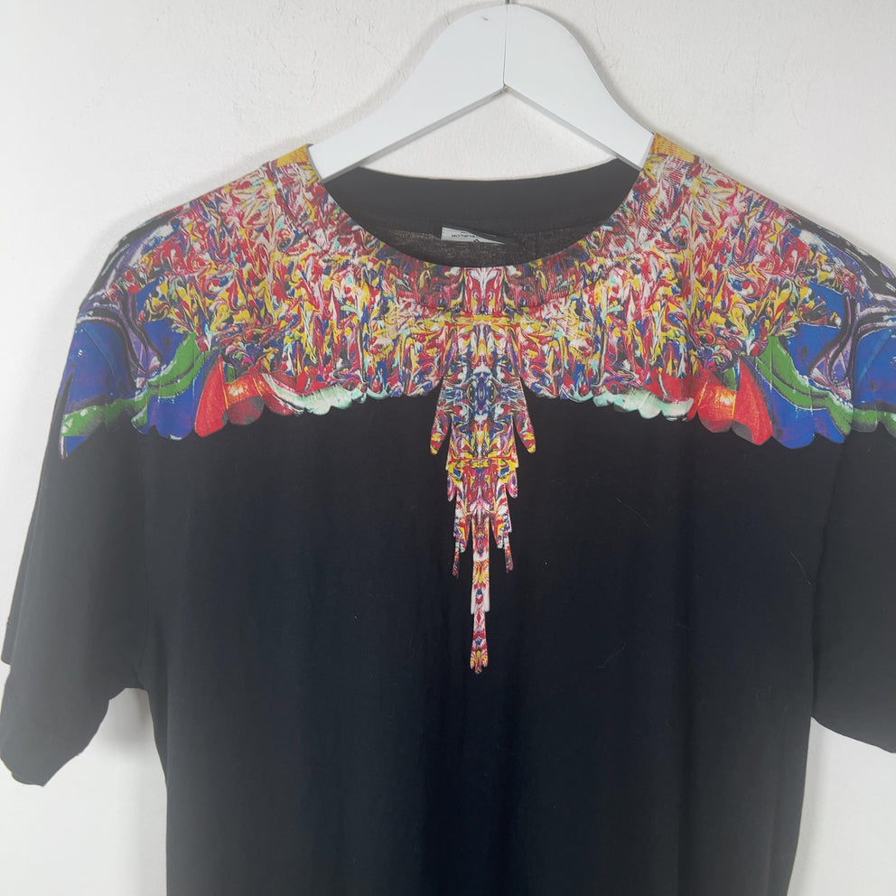Marcelo Burlon Psychedelic Spill Wings Graphic T-Shirt