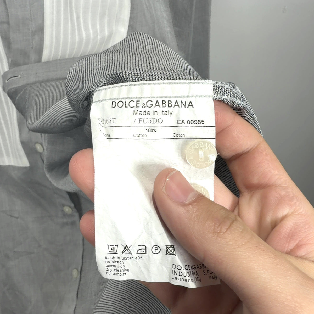 Dolce & Gabbana Martini Button-Up Shirt