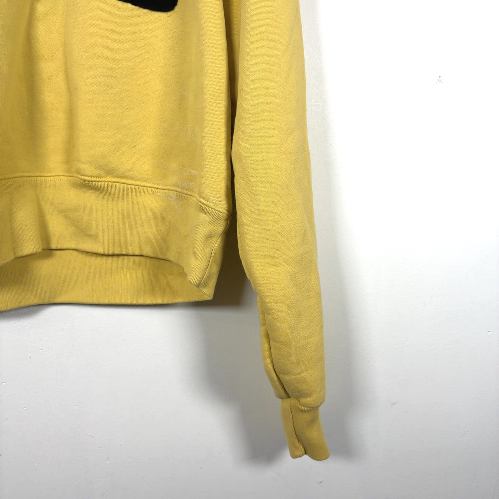 Amiri 'All Love' Yellow Crewneck
