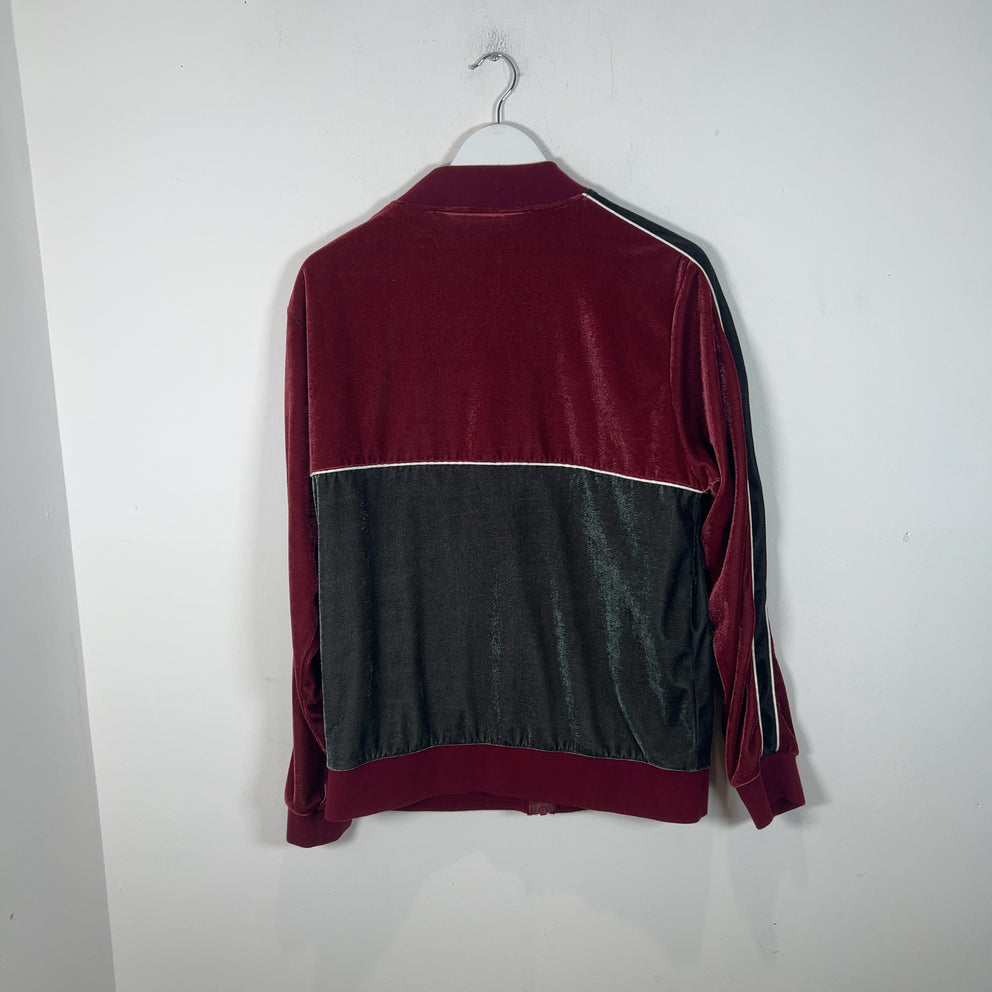 Supreme Logo Velour Track Jacket