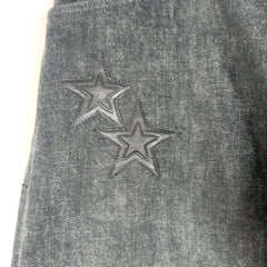 Chrome Hearts Star Patch Raw Denim Jeans