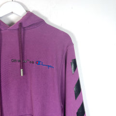 Off-White x Champion Arrow Graphic Hoodie