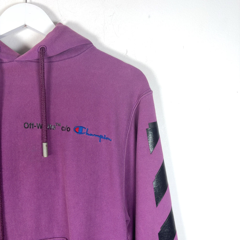 Off-White x Champion Arrow Graphic Hoodie