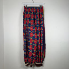 Gucci Jacquard Silk Monogram Jogger Pants