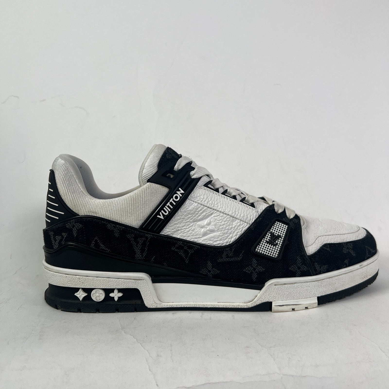 Louis Vuitton Denim Monogram LV Trainers