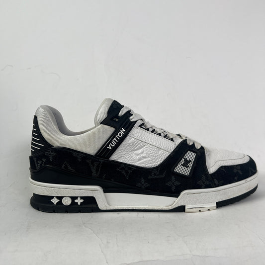 Louis Vuitton Denim Monogram LV Trainers