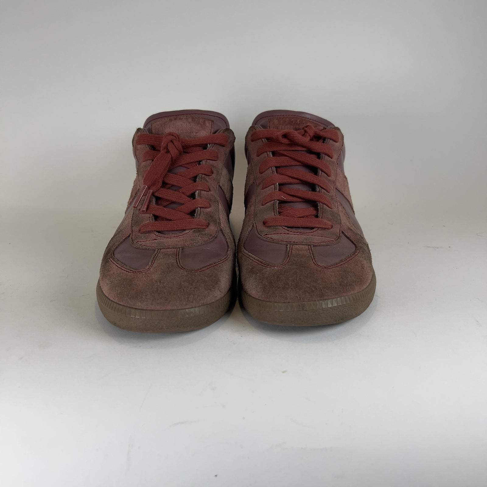 Maison Margiela Plum Replica Gats Lowtop Sneakers