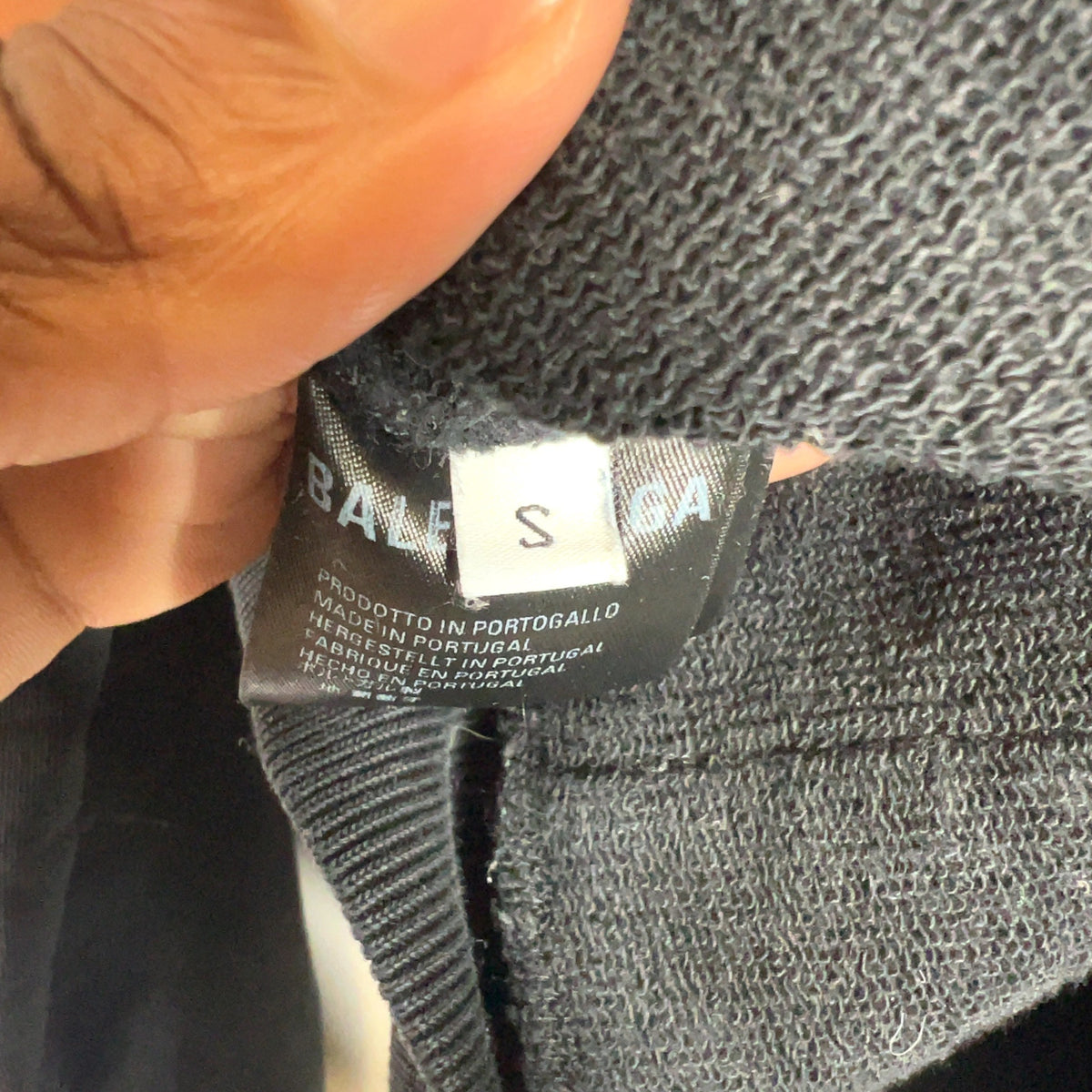 Balenciaga FW19 Campaign Logo Hoodie