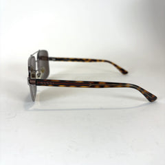 Gucci Rectangle Aviator Sunglasses
