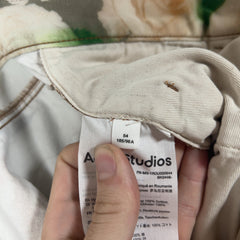 Acne Studios All Over Print Floral Pants