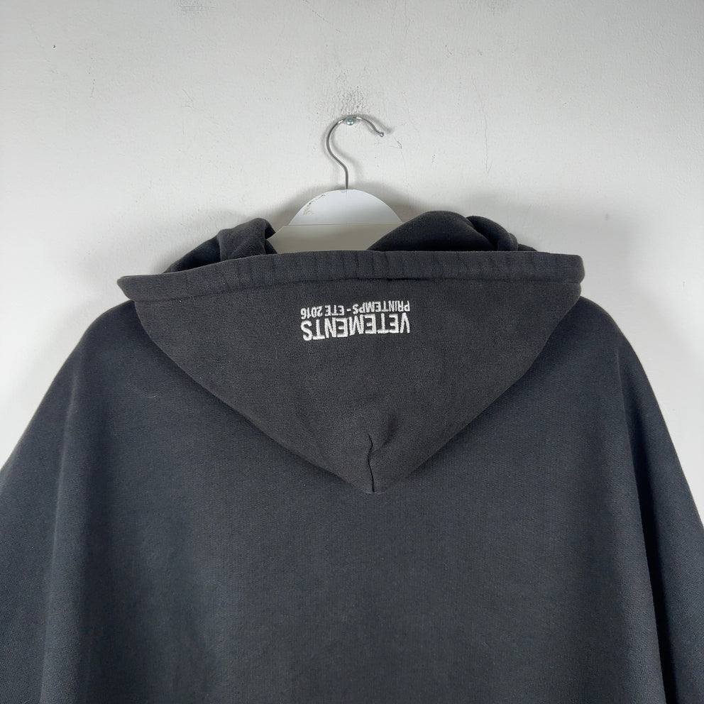 Vetements SS16 Titanic Coming Soon Hoodie