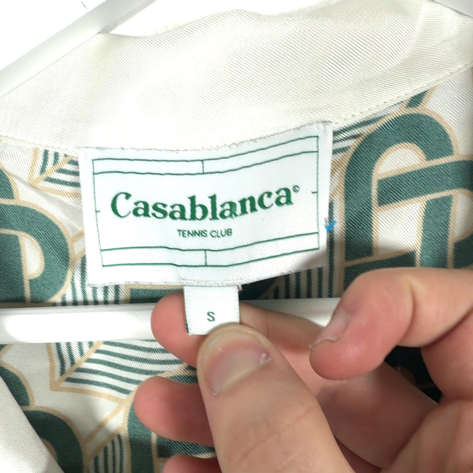 Casablanca Silk Pattern Shirt
