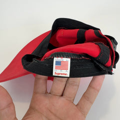 Supreme Five Panel Bogo Red Hat