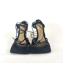 Bottega Veneta Stretch Lace Up Heels