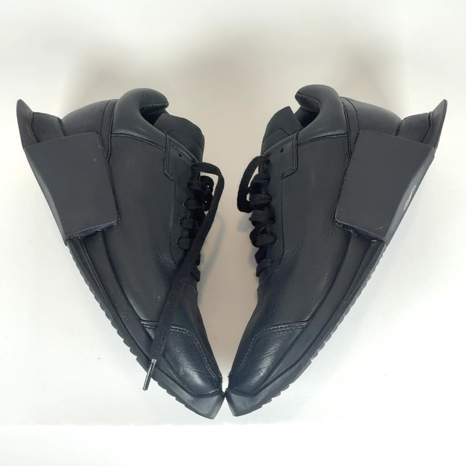 Rick Owens x Adidas Lambskin Low-Top Runner Lowtop Sneakers
