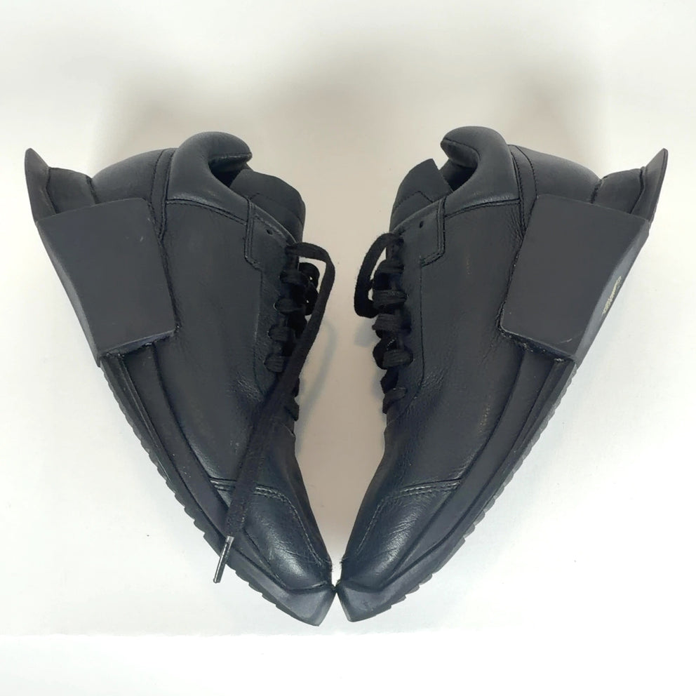 Rick Owens x Adidas Lambskin Low-Top Runner Lowtop Sneakers