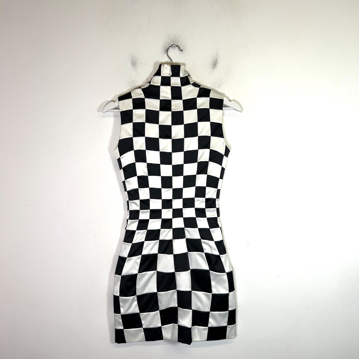Balenciaga 3D Check Dress